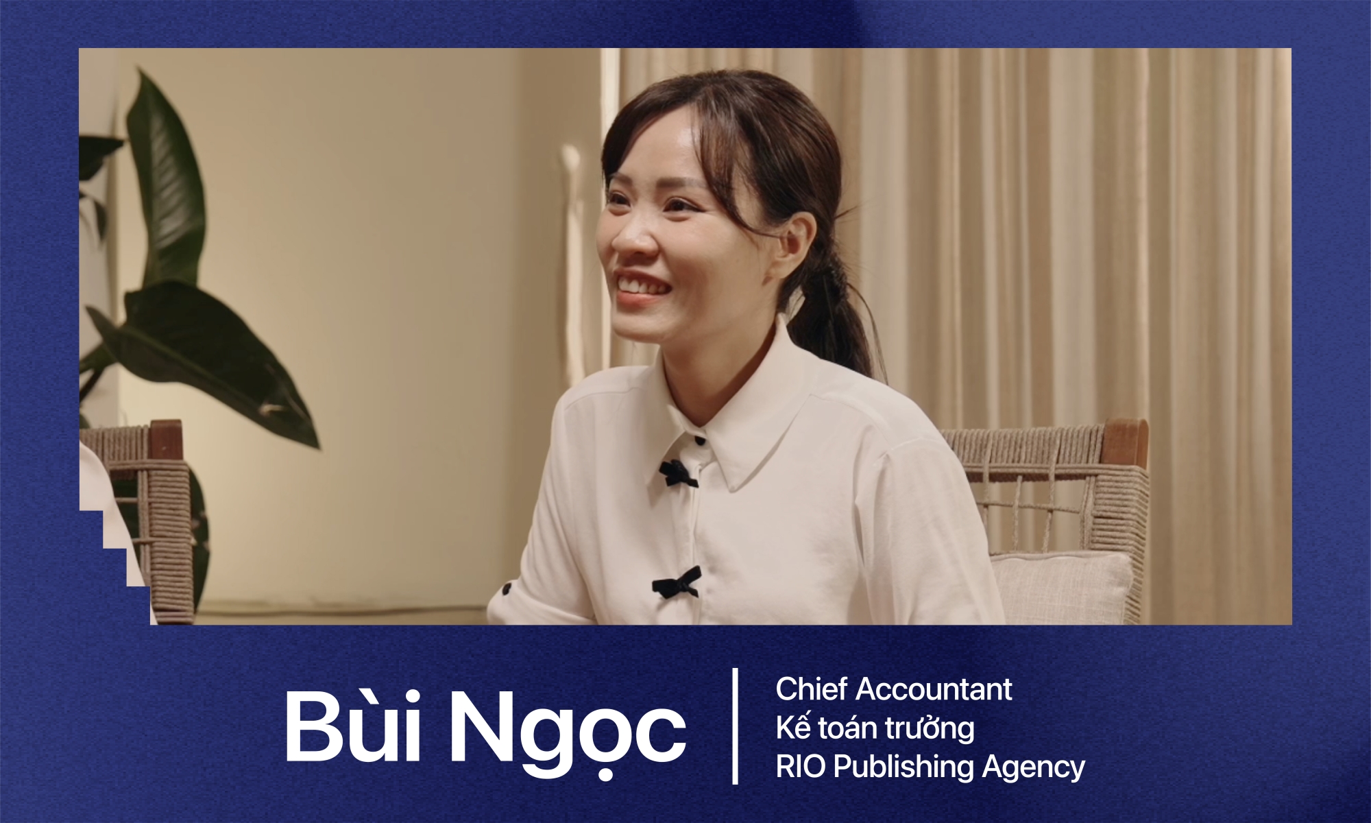 Ngọc Bùi - Người giữ nhịp tài chính cho từng cuốn sách tại RIO