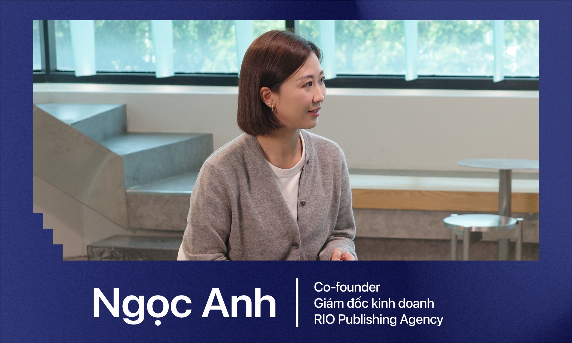 Ngọc Anh - Cầu nối cho một cuốn sách thành hình